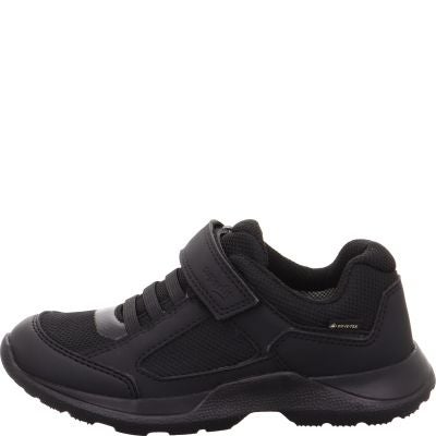 Superfit RUSH Unisex, Boys Sneakers low - Material: Textil/Sonstiges Material in Black