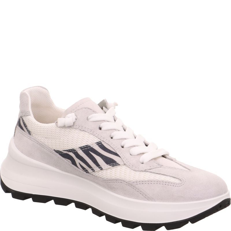 legero T4 RUN Damen Sneaker low - Material: Leder/Textil in Grau