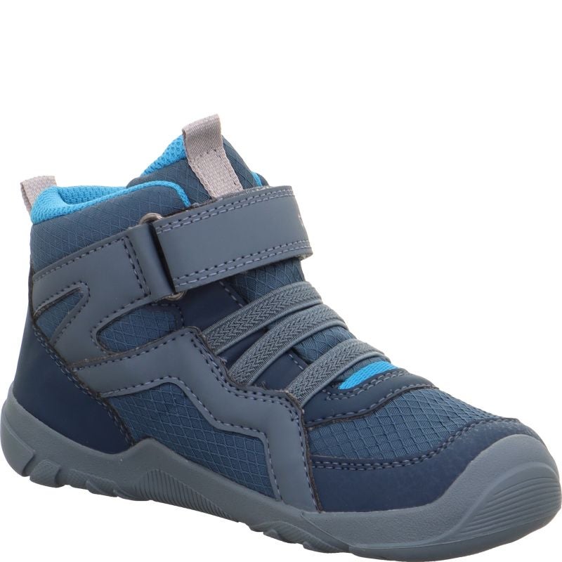 Superfit TRACE Unisex | Jungen Sneaker high - Material: Textil/Sonstiges Material in Blau