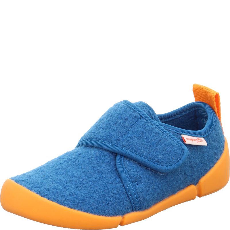 Superfit VENTI Mädchen Hausschuh - Material: Textil in Blau