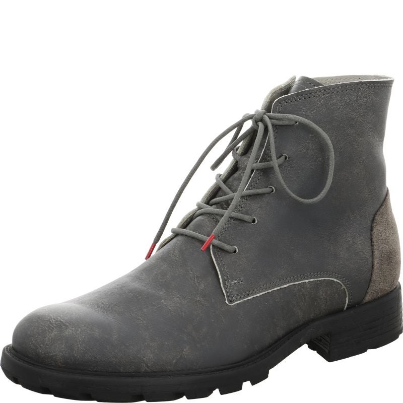 Think HAWARA Men Ankle boot - Material: Leather in Grey