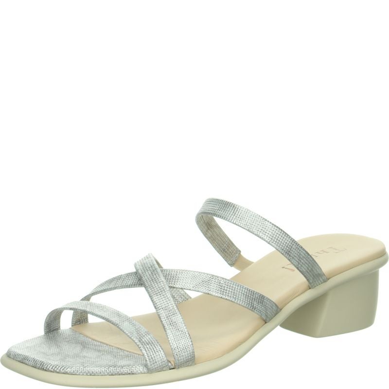 Think VIVI Mules - Material: Leather in Metallic