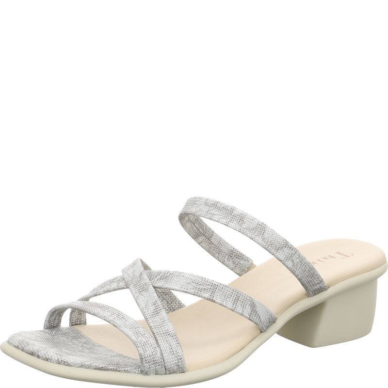 Think VIVI Mules - Material: Leather in Metallic
