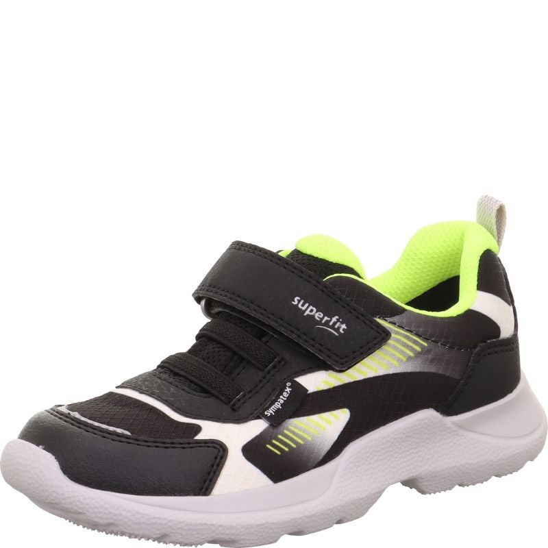 Superfit RUSH Sneakers low - Material: TextilSonstigesMaterial in Black