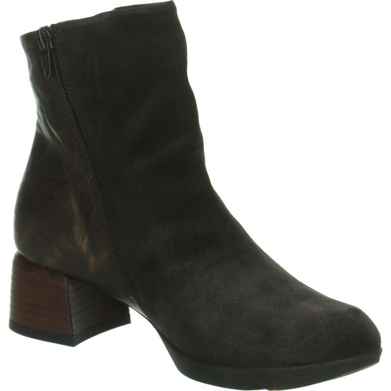 Think NOLA Woman Ankle boot - Material: Leather in Brown