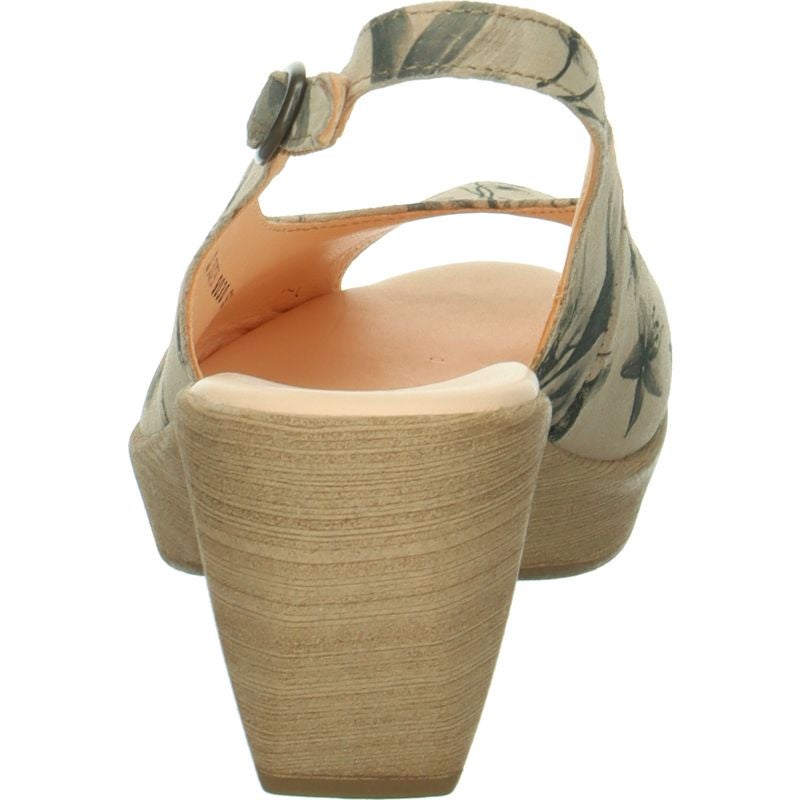 Think ZEPPA Woman Sandal - Material: Leather in Multi Colour