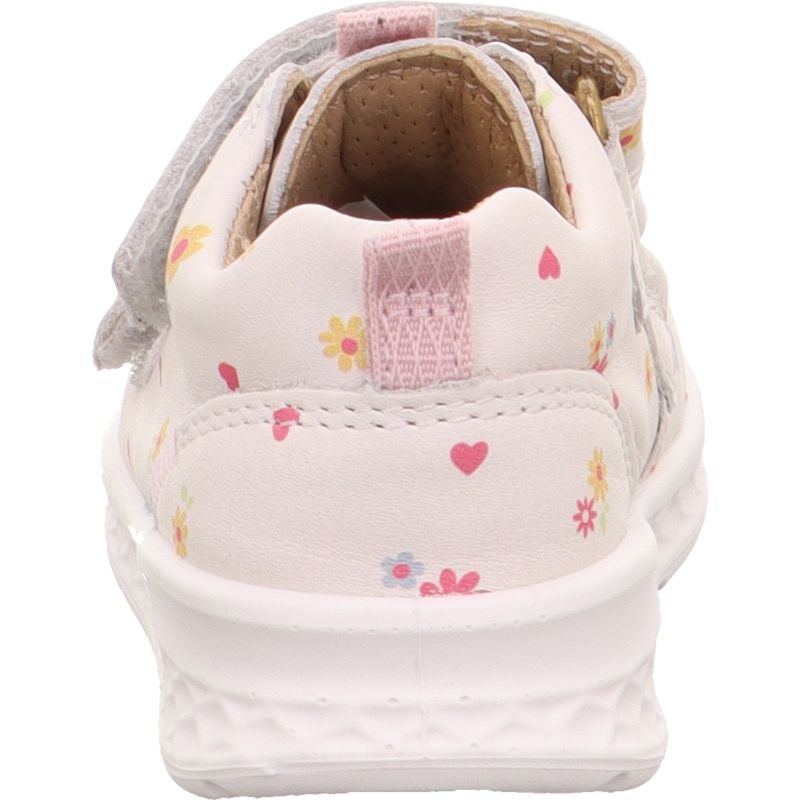 Superfit BREEZE Sneaker high - Material: Leder in Weiß