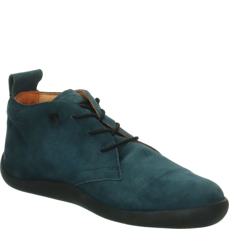 Think HAPPAT Sneakers high - Material: Leather in Green