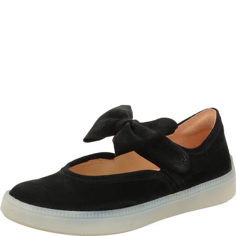 Think TURNA WOMEN Ballerina - Material: Leather in Black