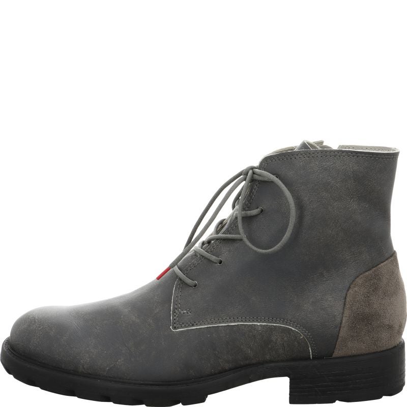 Think HAWARA Men Ankle boot - Material: Leather in Grey