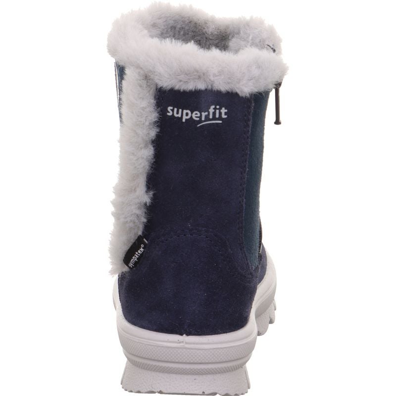Superfit FLAVIA Girls Boot - Material: Leather/Textil in Blue