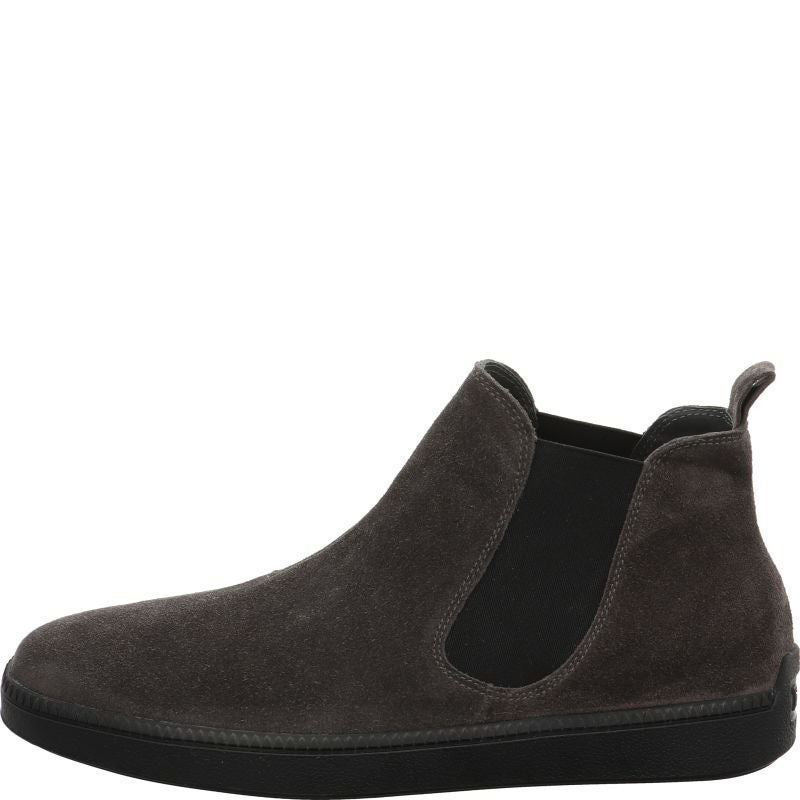 Think TURNA MEN Men Chelsea boot - Material: Leather in Grey