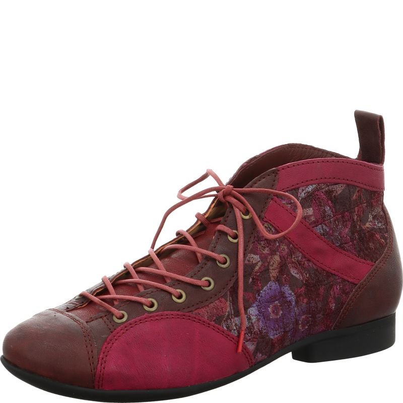 Think! GUAD2 Damen Ankle Boots - Material: Leder in Mehrfarbig
