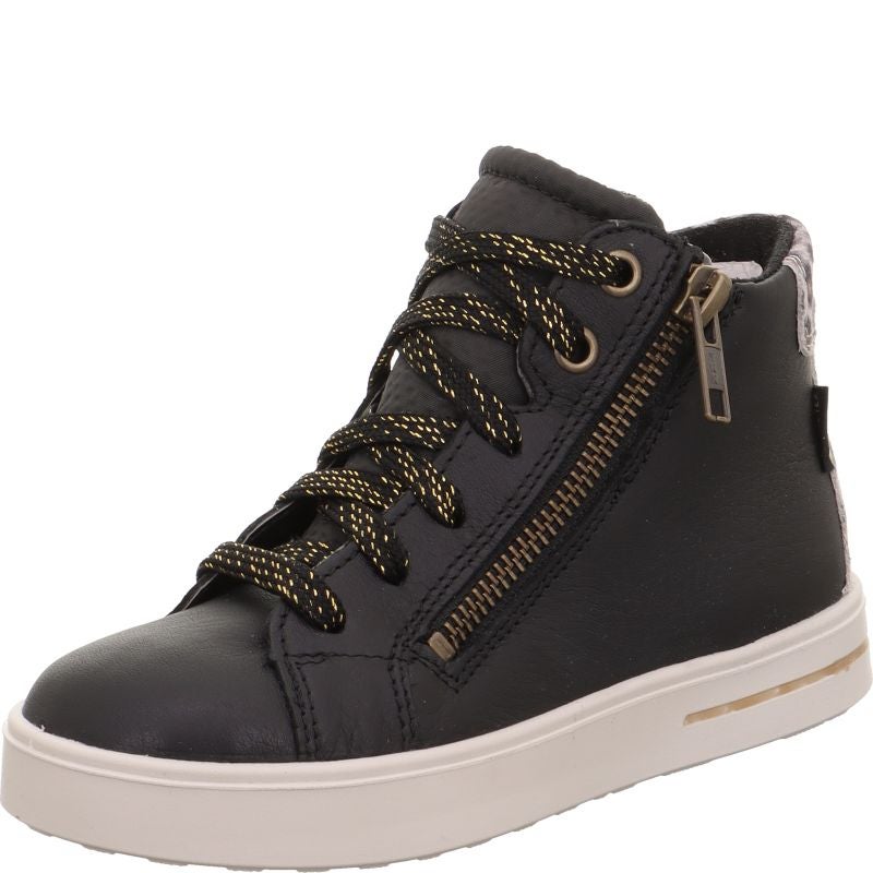 Superfit STELLA Mädchen Sneaker high - Material: Leder/Textil in Schwarz