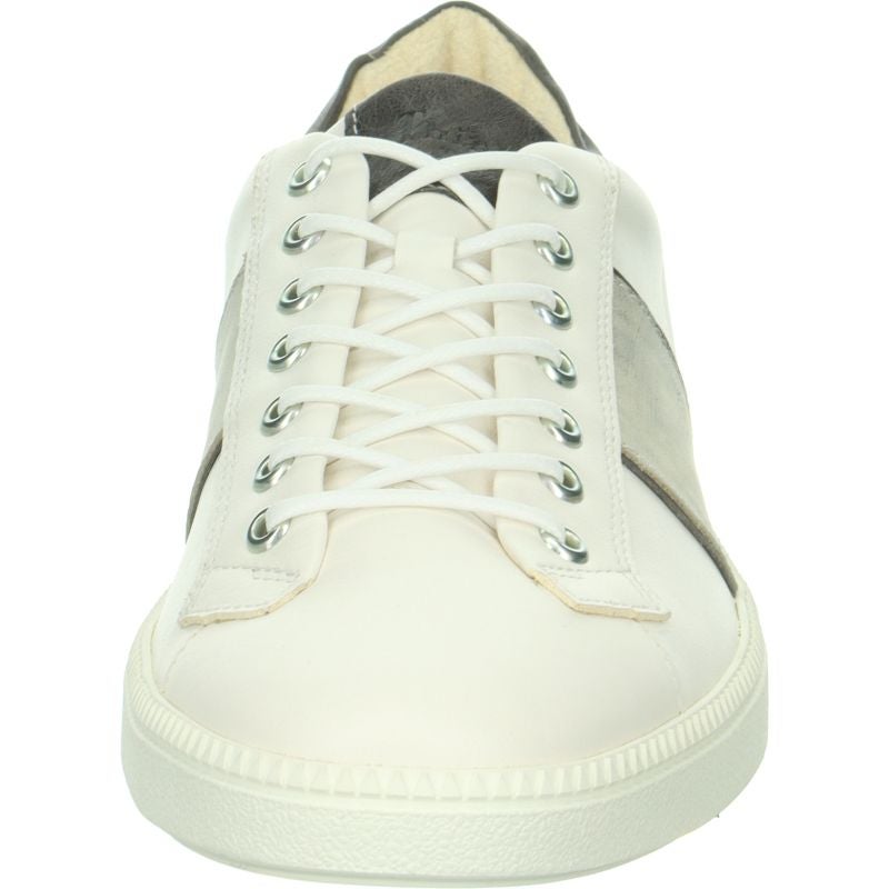 Think TURNA MEN Men  - Material: Leather in White