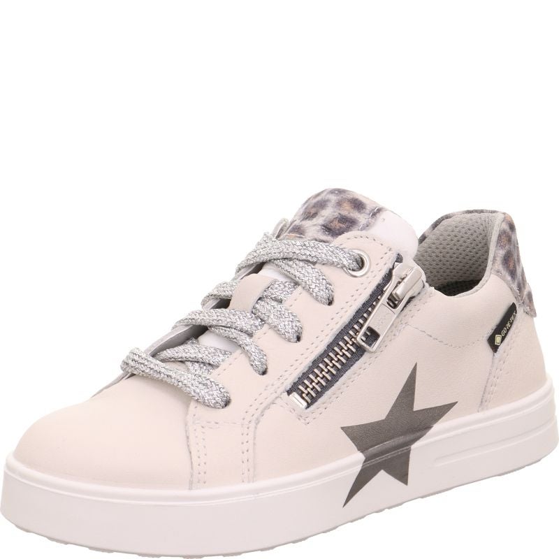 Superfit STELLA Girls Sneakers low - Material: Leather/Textil in White