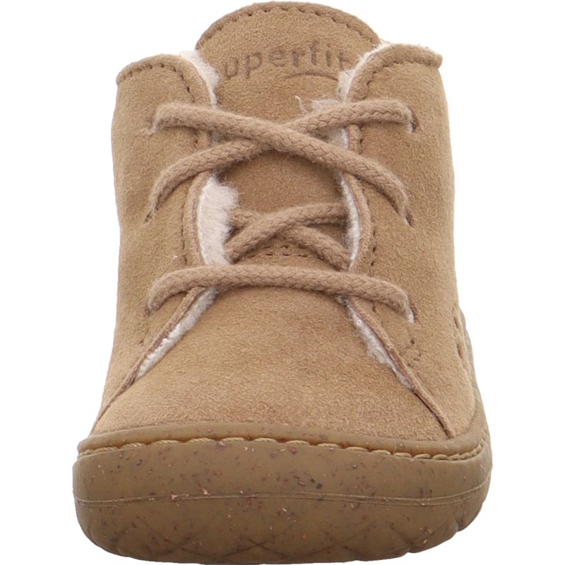 Superfit SATURNUS Unisex | Jungen Sneaker low - Material: Leder in Braun