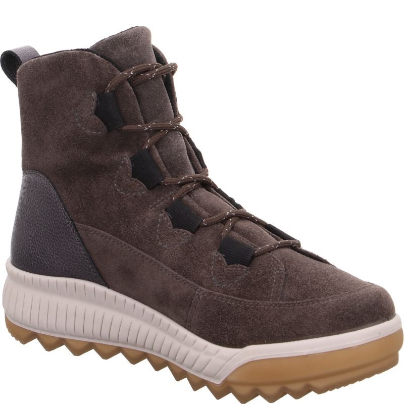 Legero TIRANO Damen Schnürboots - Material: Leder in Grau