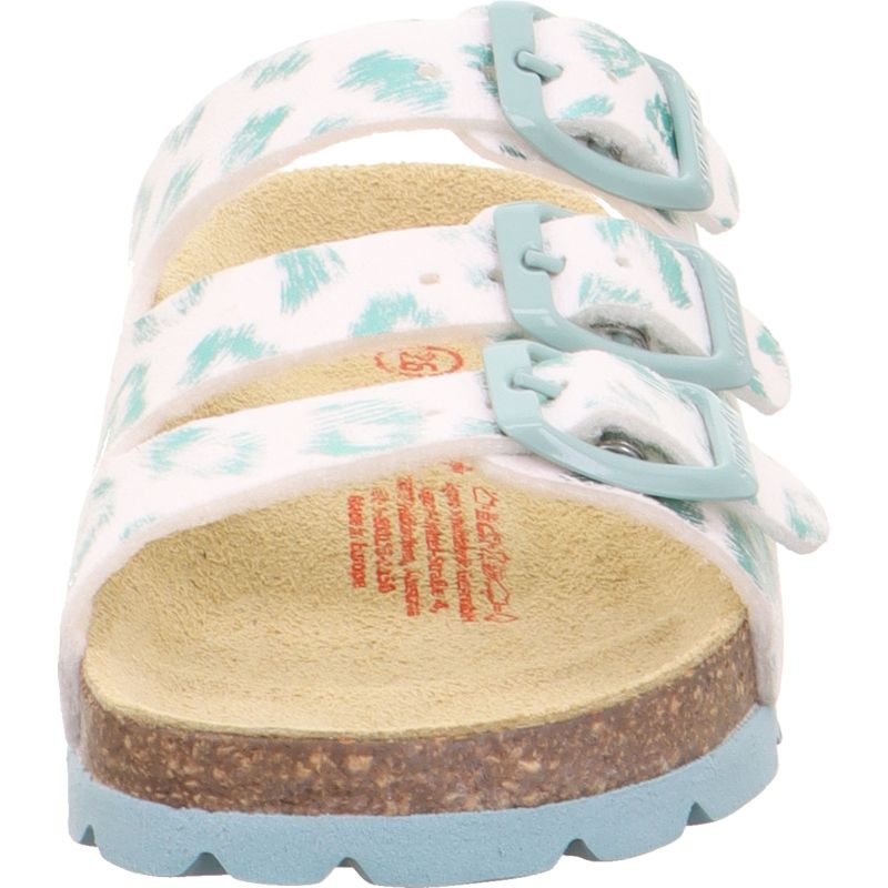 Superfit FUSSBETTPANTOFFEL Slipper - Material: Textile in White