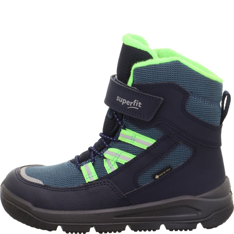 superfit MARS Unisex | Jungen Boots - Material: Textil/Sonstiges Material in Blau