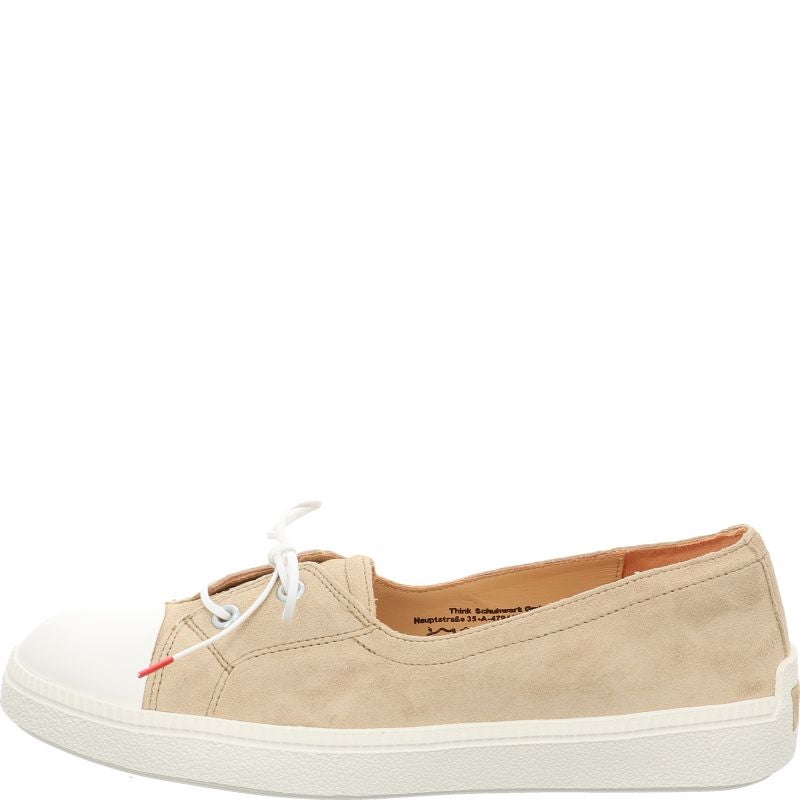 Think TURNA WOMEN Woman  - Material: Leather in Beige