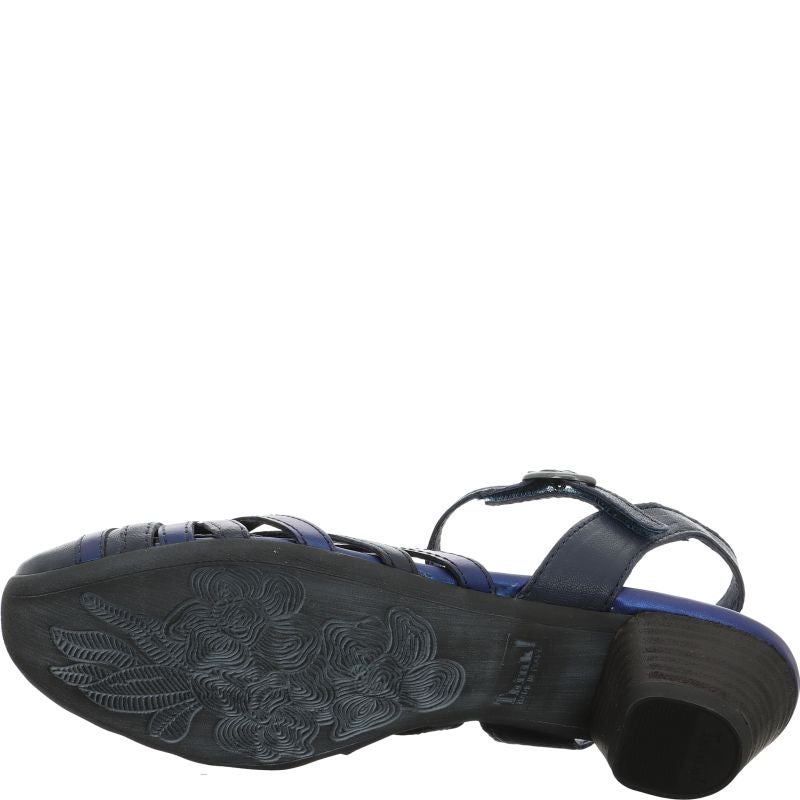 Think AIDA DAMEN Woman Pumps - Material: Leather in Blue