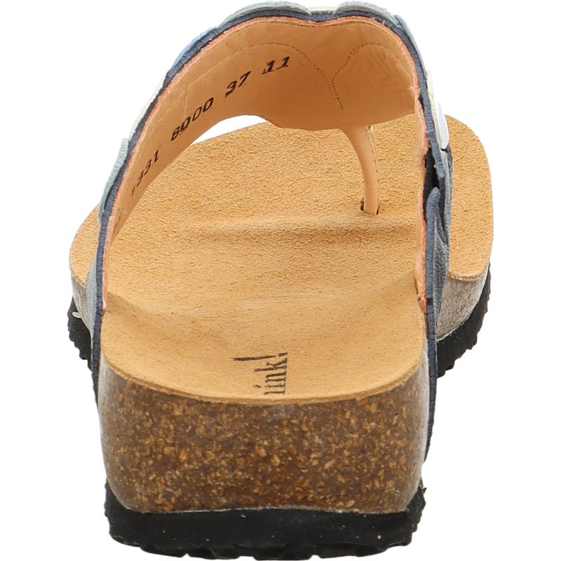 Think JULIA DAMEN Mules - Material: Leather in Blue