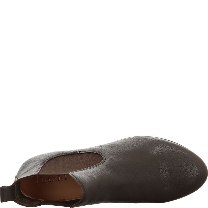 Think GUAD2 Chelsea boot - Material: Leather in Brown