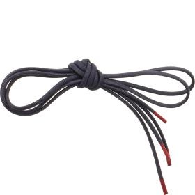 Think THINK SCHUHBAND Unisex Shoelace with red ends - Material: Textile in Blue