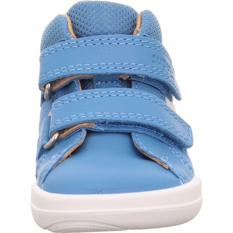 Superfit SUPERFREE Sneaker high - Material: Leder/Textil in Blau