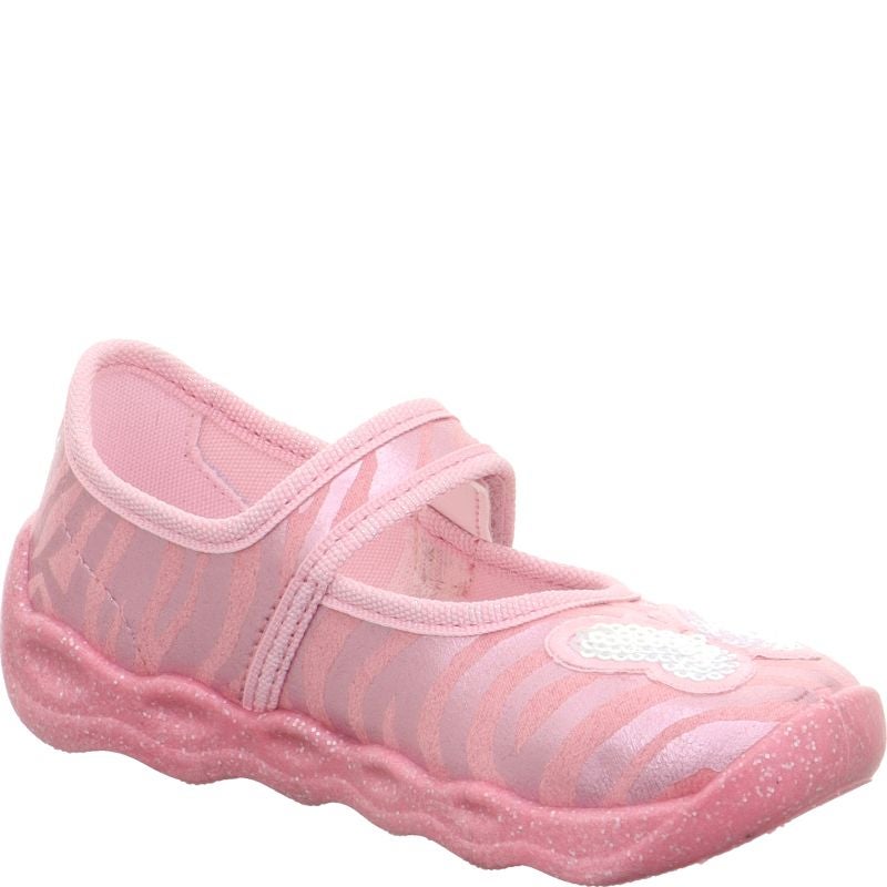 Superfit BUBBLE Slipper - Material: Textile in Rose