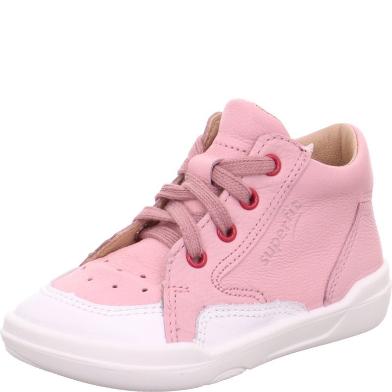 Superfit SUPERFREE Unisex, Mädchen Sneaker low - Material: Leder in Rosa
