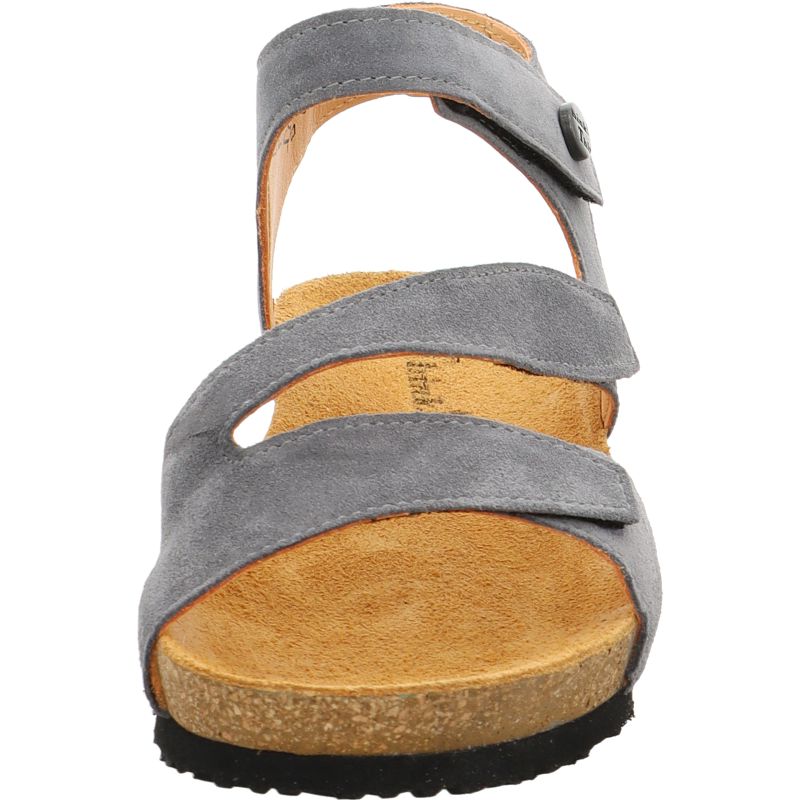 Think! DUMIA Damen Riemchensandale - Material: Leder in Grau