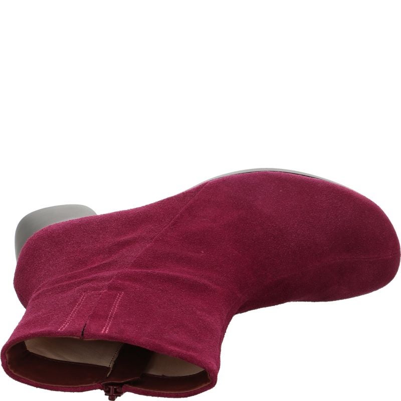 Think NANI Woman Ankle boot - Material: Leather in Purple
