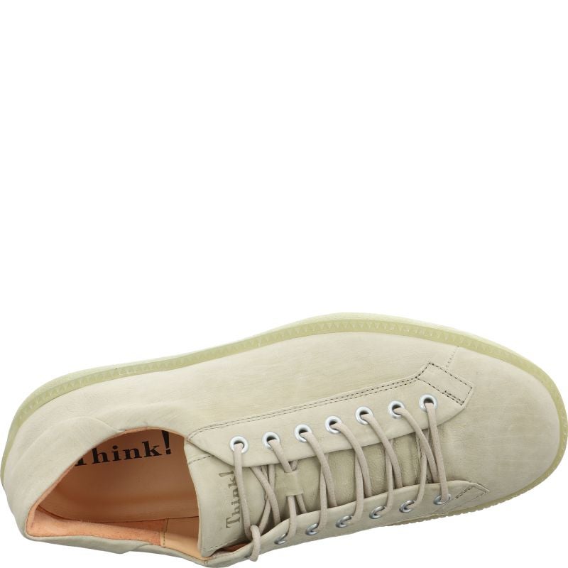 Think TURNA MEN Sneakers low - Material: Leather in Olive