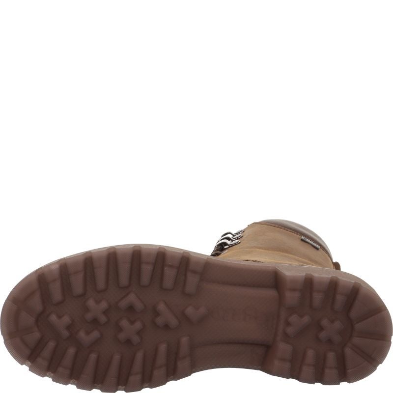 legero MONTA Damen Schnürboots - Material: Leder in Braun