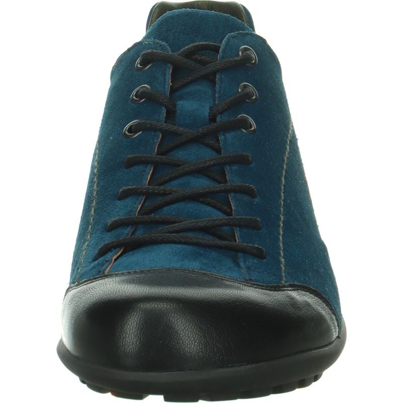 Think KONG HERREN Lace up shoe - Material: Leather in Blue