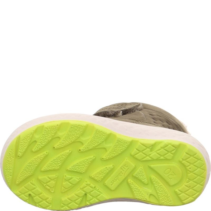 Superfit GROOVY 2.0 Boys Boot - Material: Leather/Textil in Green