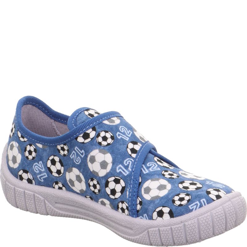 Superfit BILL Jungen Hausschuh - Material: Textil in Blau