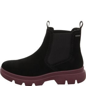 legero ANGELINA Damen Chelsea Boots - Material: Leder in Schwarz