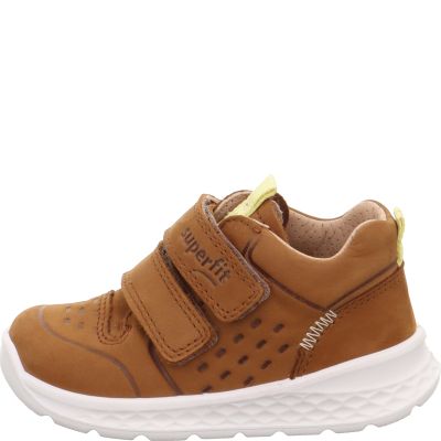 Superfit BREEZE Unisex, Boys Sneakers high - Material: Leather in Brown