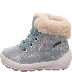 Superfit GROOVY 2.0 Mädchen Boots - Material: Leder/Textil in Grün
