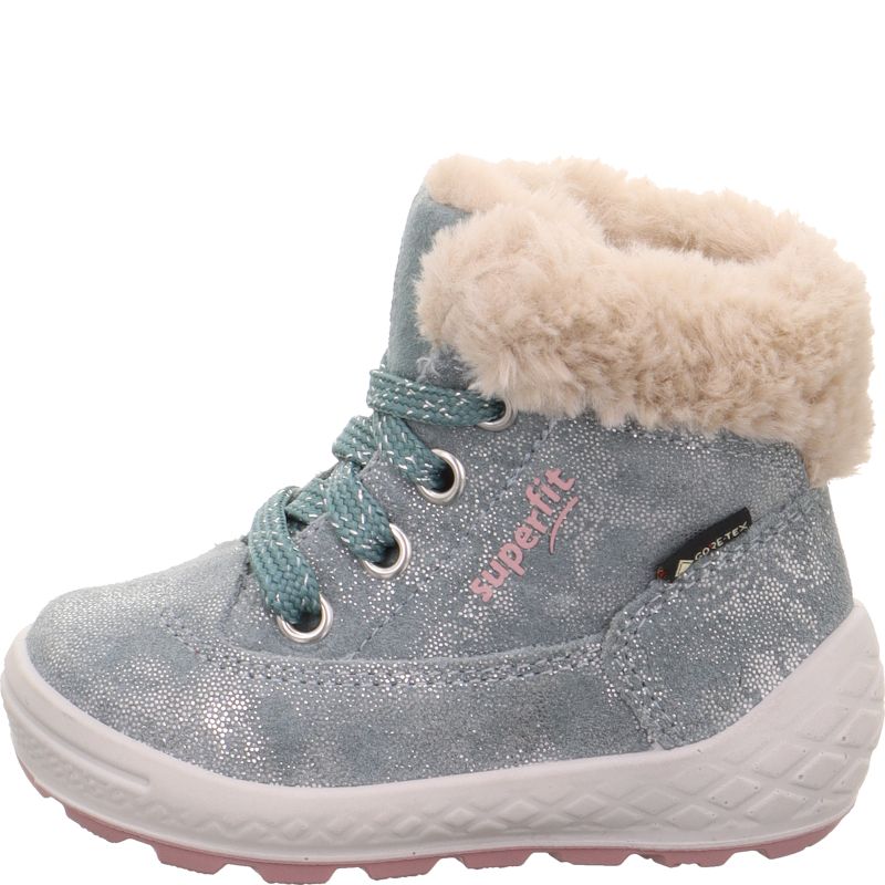 Superfit GROOVY 2.0 Mädchen Boots - Material: Leder/Textil in Grün