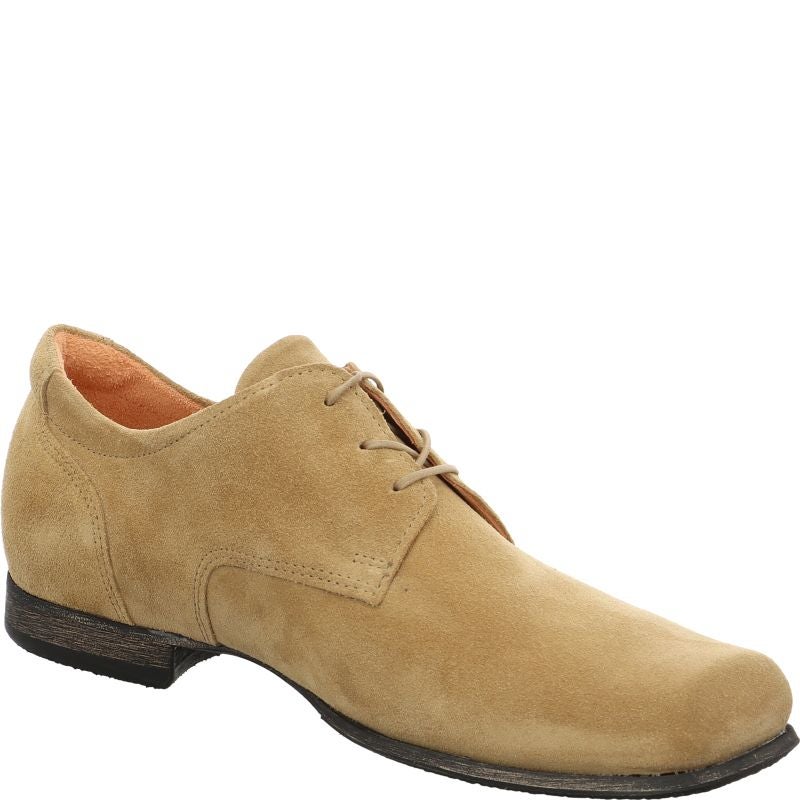 Think GURU Lace up shoe - Material: Leather in Beige