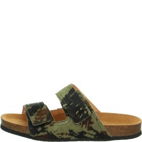 Think! WOLFI Herren Pantolette - Material: Leder in Mehrfarbig