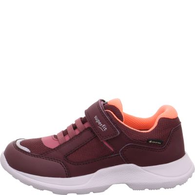 Superfit RUSH Mädchen Sneaker low - Material: Textil/Sonstiges Material in Rot