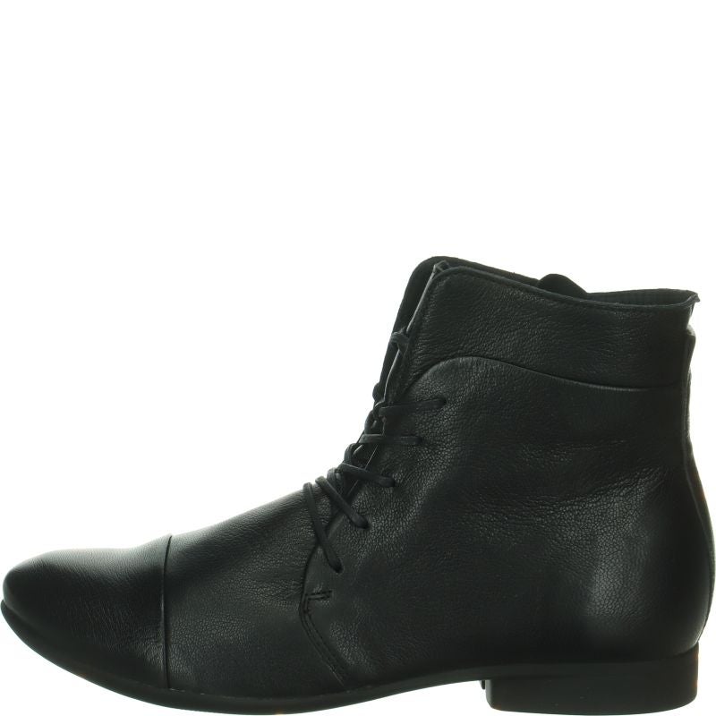 Think GUAD2 Ankle boot - Material: Leather in Black