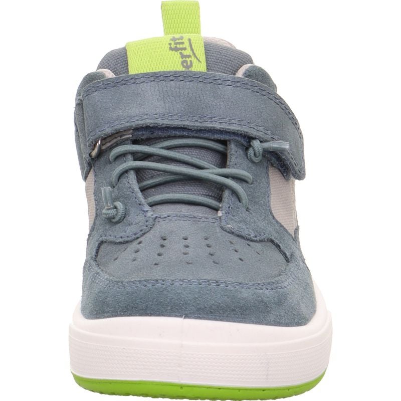 Superfit MAVERICK Sneaker low - Material: Leder/Textil in Blau