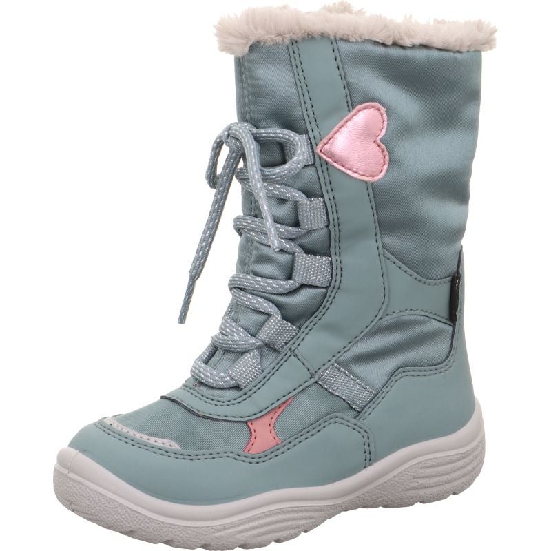Superfit CRYSTAL Girls Boot - Material: Leder/Sonstiges Material/Texti in Green