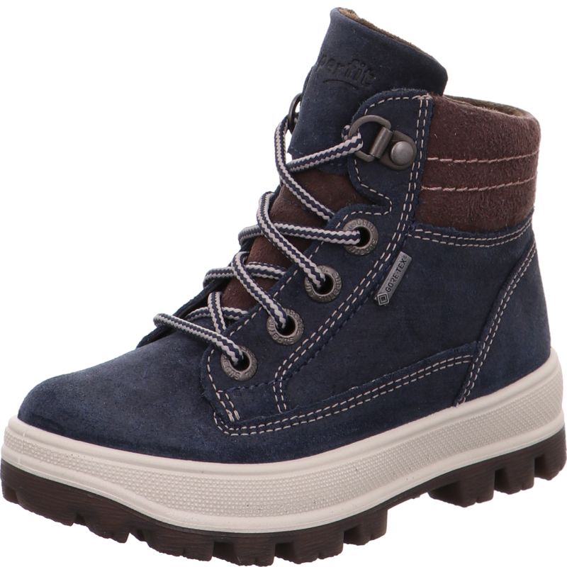 Superfit TEDD Boys Boot - Material: Leather/Textil in Blue